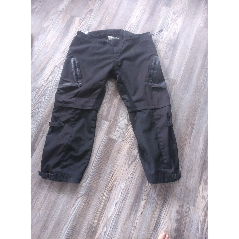 Size 48 Fly Racing Patrol Over-Boot convertible motorcycle Riding Pants - Picture 3 of 7